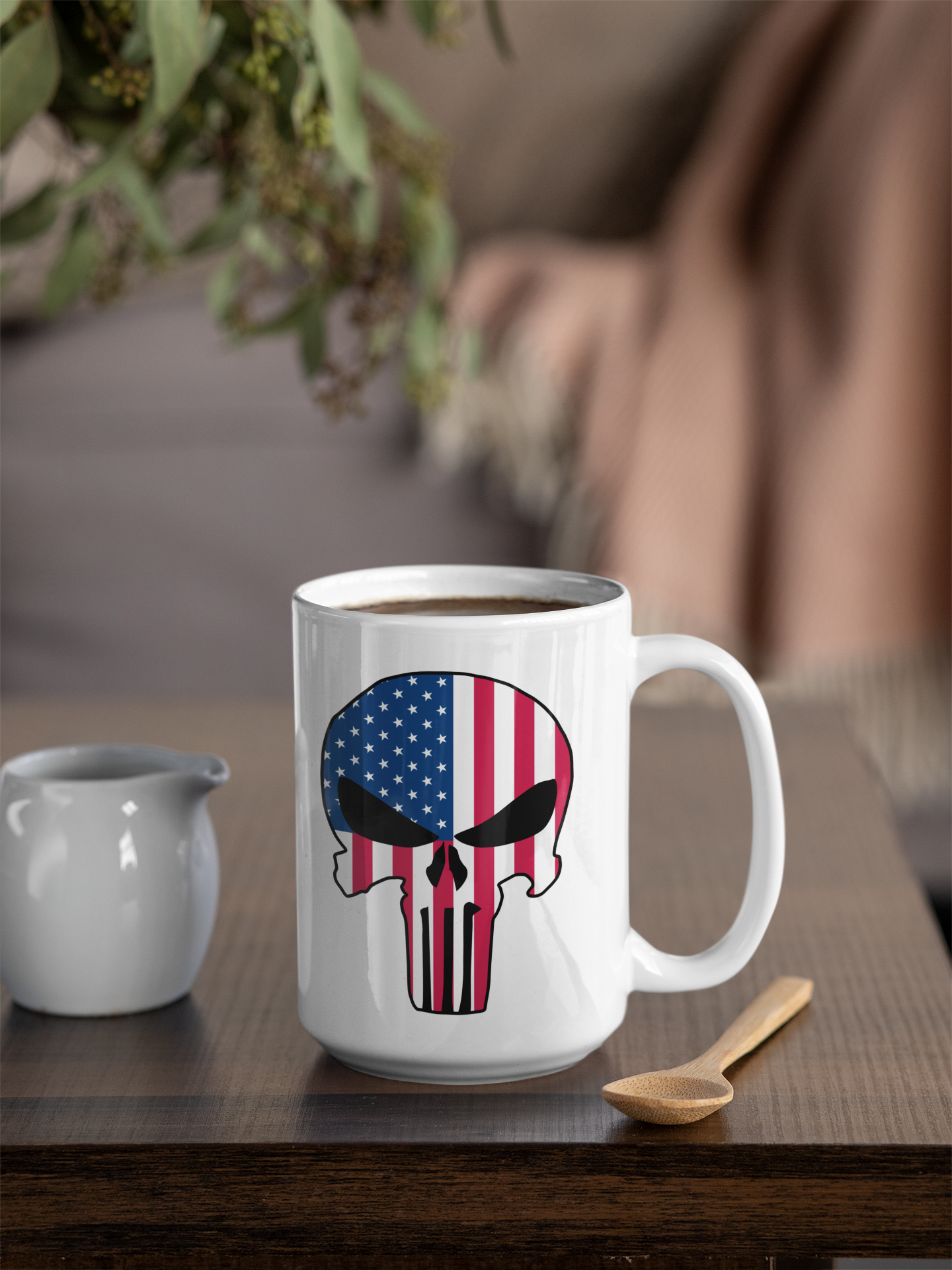 US Skull Mug