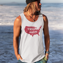 Trump Army Tank Top Herr