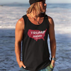 Trump Army Tank Top Herr