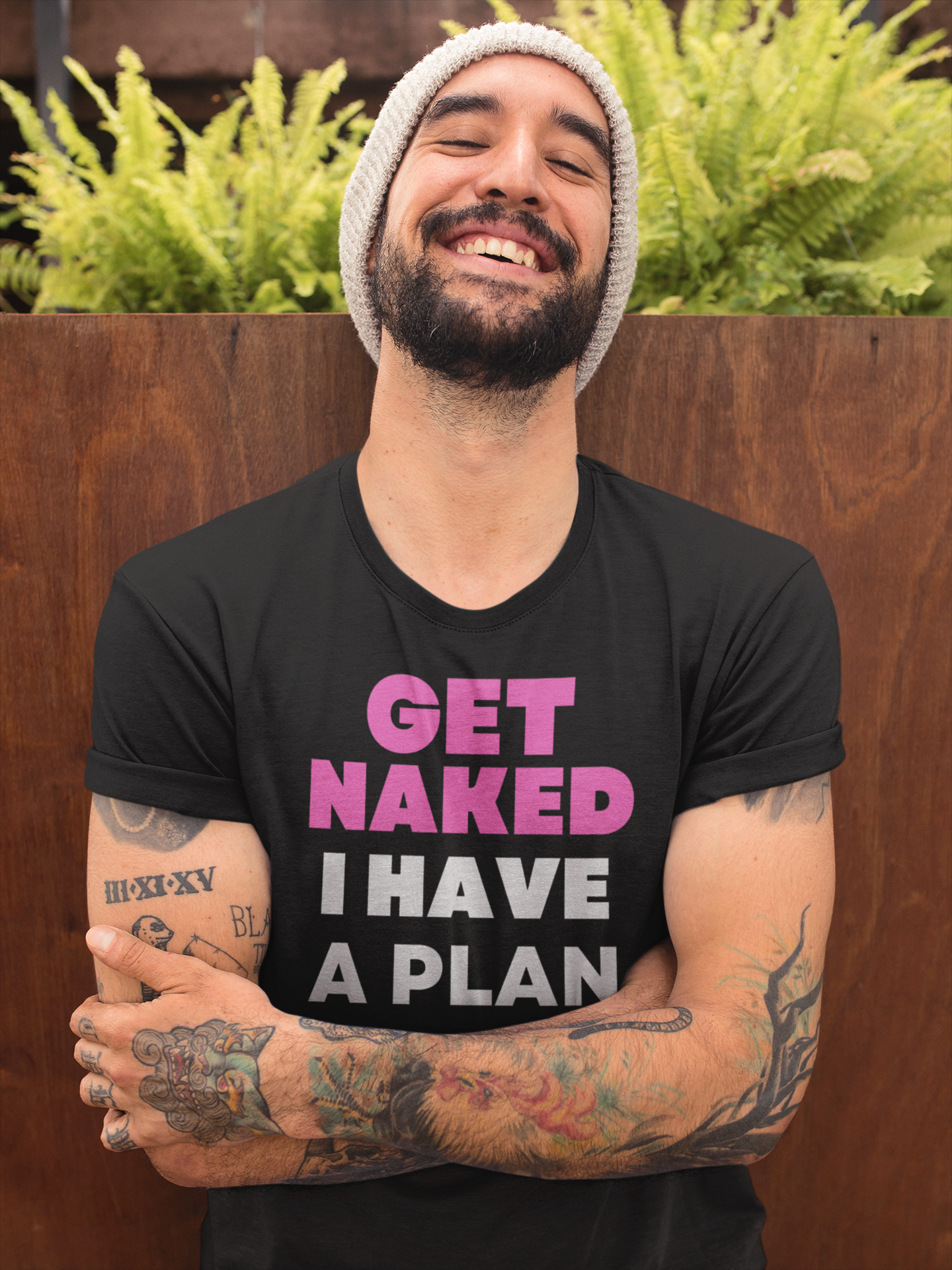 Get Naked T-Shirt Men