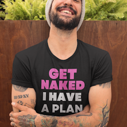 Get Naked T-Shirt Herr