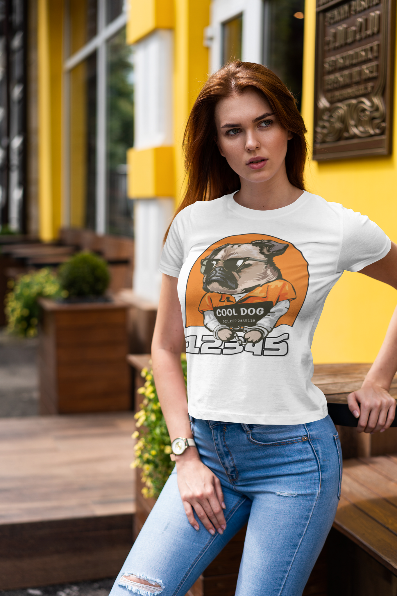 Prison Dog T-Shirt Women