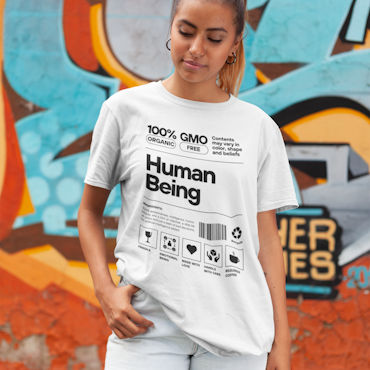 Human Being T-Shirt  Dam