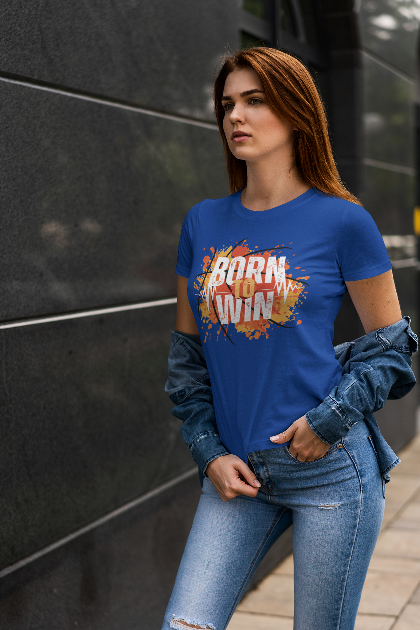 Born To Win T-Shirt  Dam