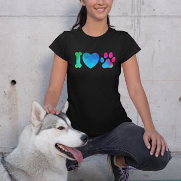 Paws T-Shirt Women