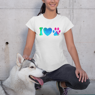 Paws T-Shirt Women