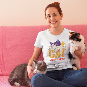 Cat Lover T-Shirt Women