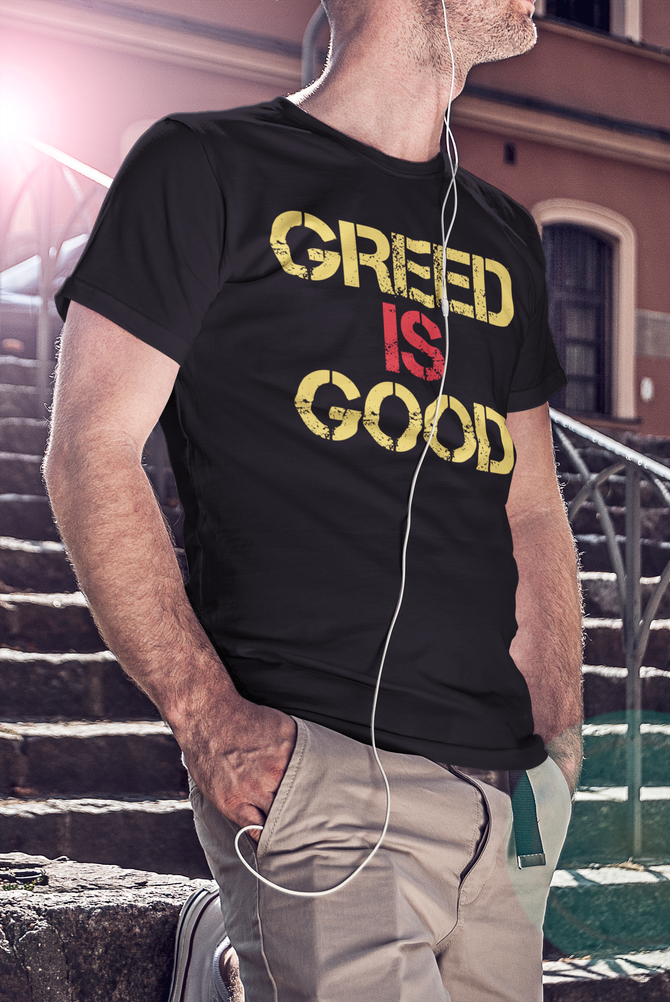 Greed Is Good T-Shirt Men