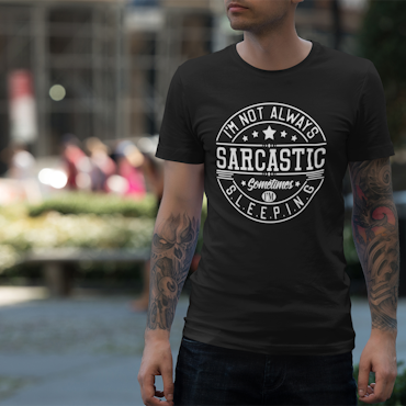 Sarcastic T-Shirt Herr