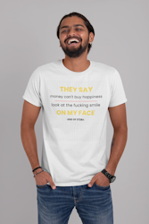 Money & Happiness T-Shirt Herr