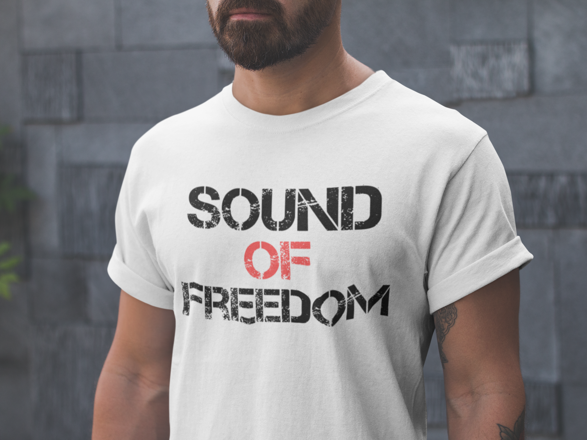 Sound Of Freedom T-Shirt Men. Save Our Children. Stop Childtrafficking