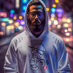 Taking A Piss-TV4 Hoodie Men