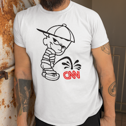 Taking A Piss-CNN T-Shirt Men