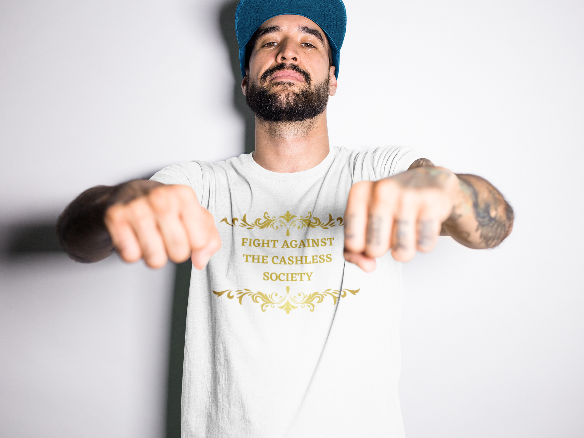 The Cashless Society  T-Shirt Herr