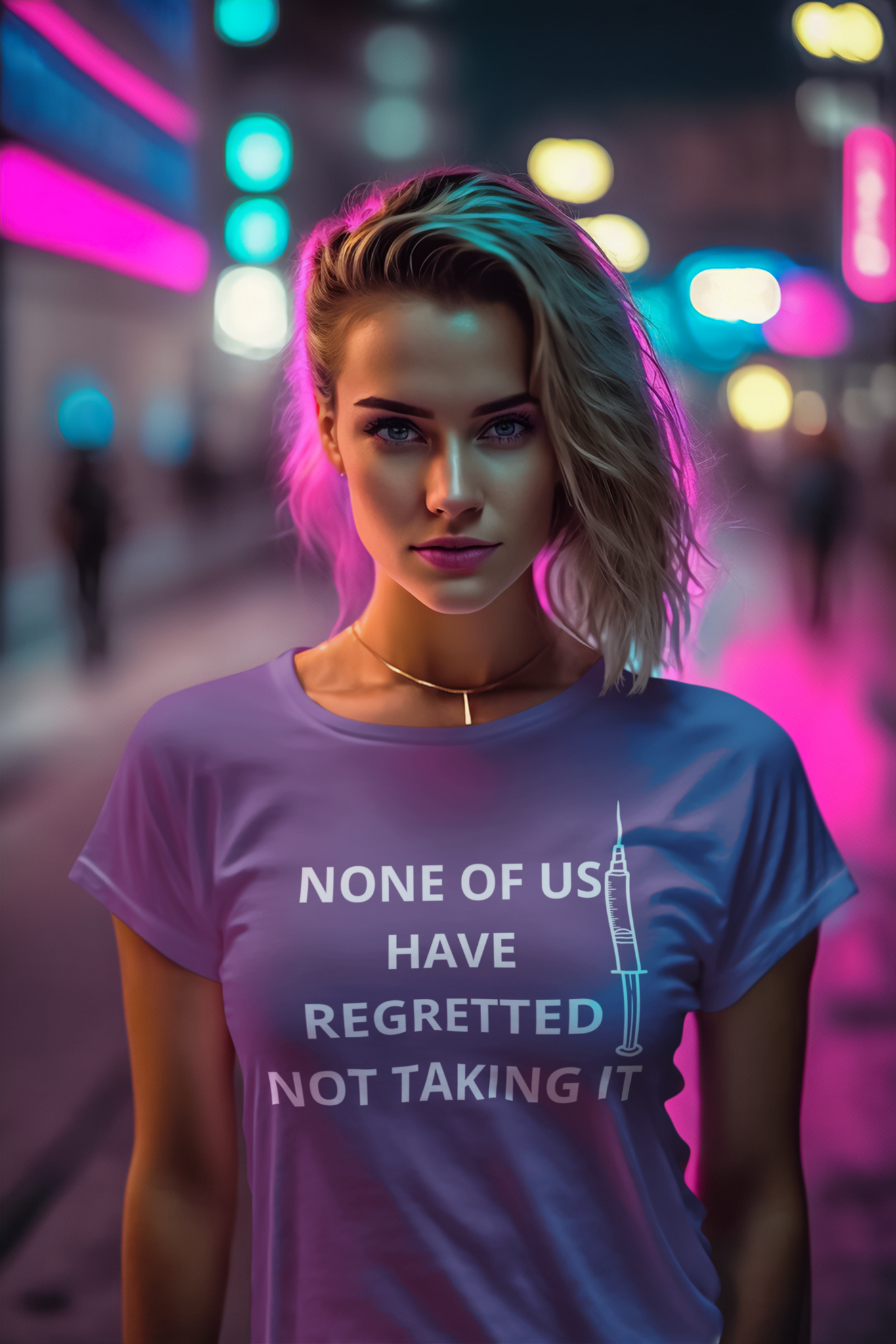 None Of Us Have Regretted Not Taking It T-Shirt Women