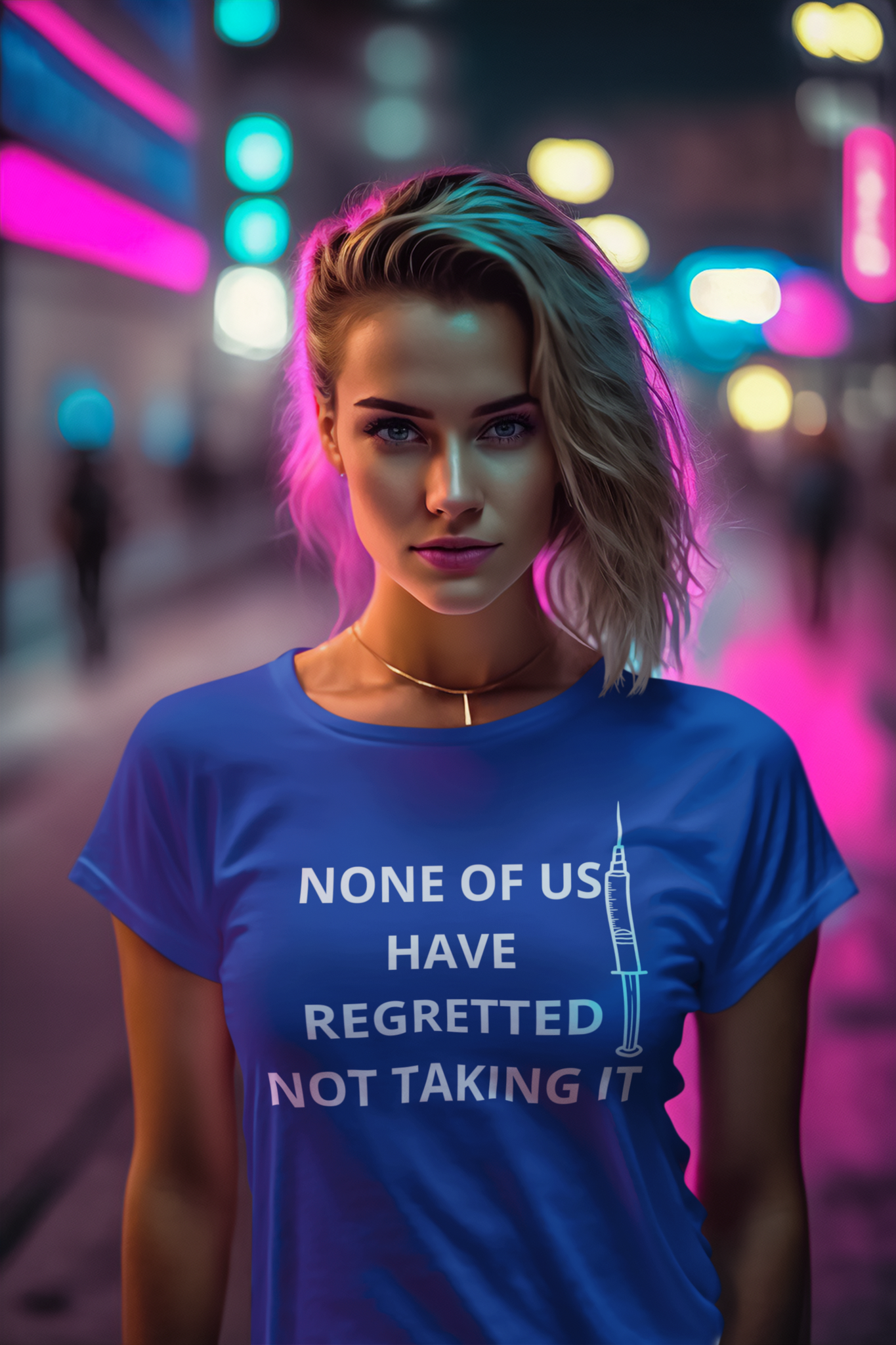 None Of Us Have Regretted Not Taking It ,T-Shirt Dam