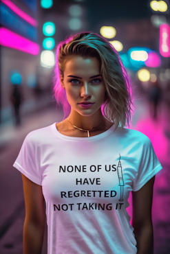 No Regrets T-Shirt  Dam