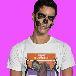 Happy Halloween T-Shirt Herr