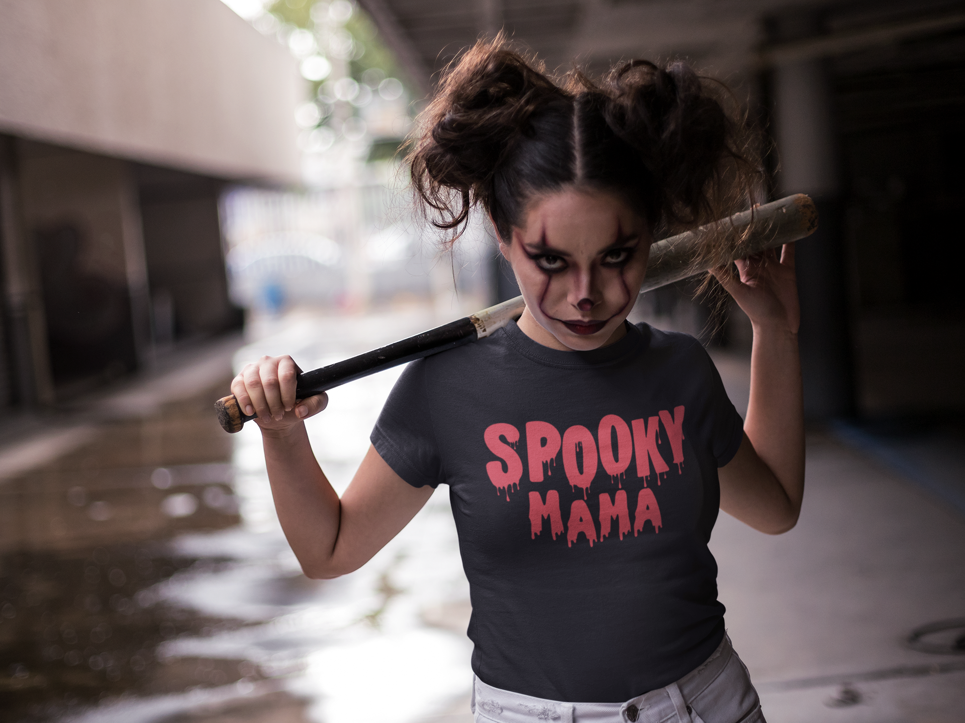 Spooky Mama T-Shirt Dam