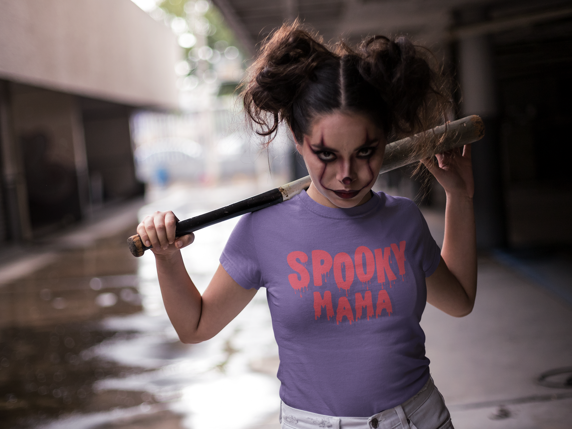Spooky Mama T-Shirt Dam