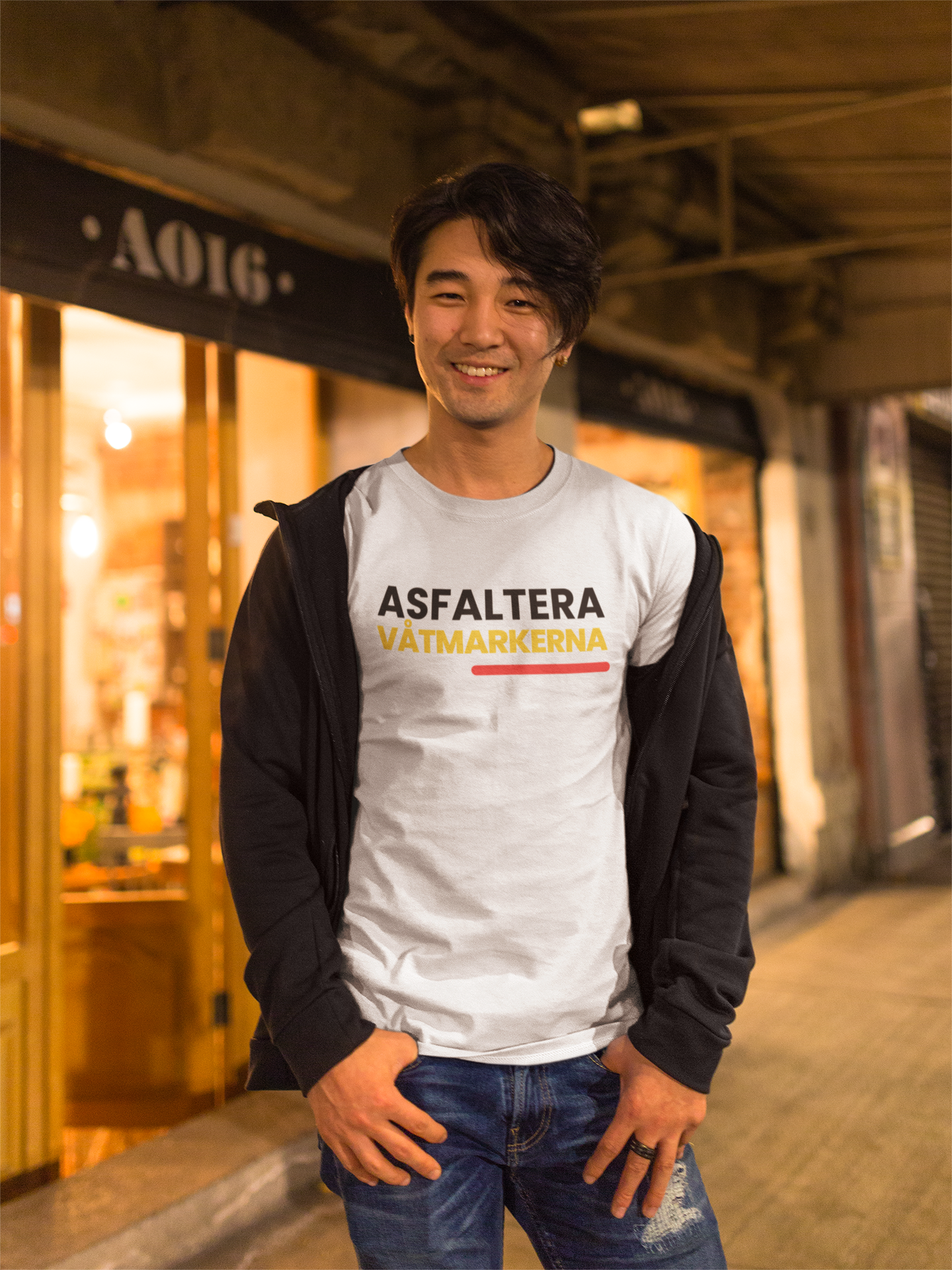 Asfaltera Våtmarkerna T-Shirt Men