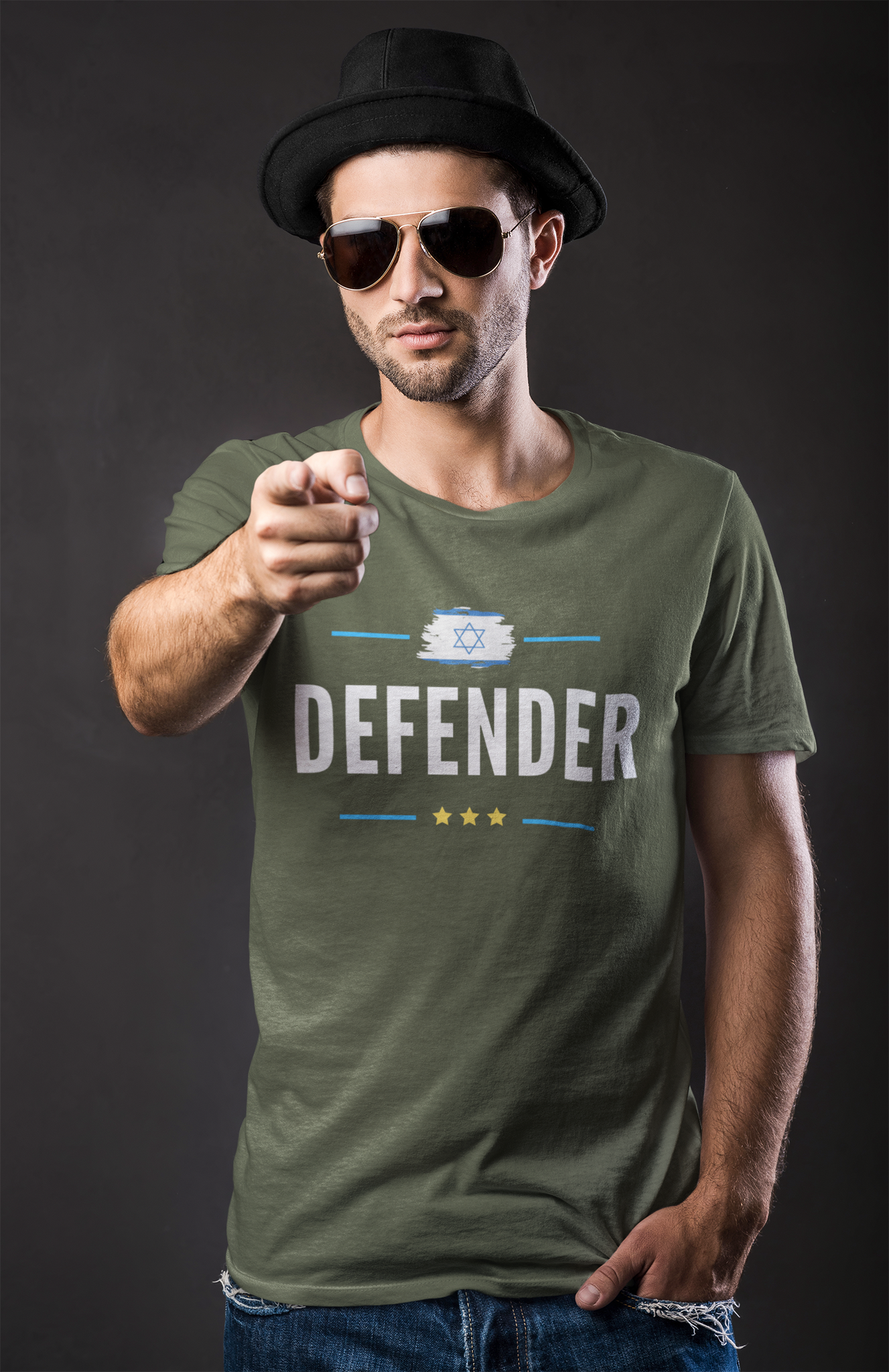 Defend Israel T-Shirt Men/Herr