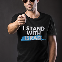 I Stand With Israel T-Shirt Men
