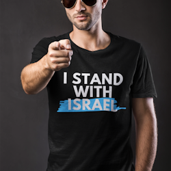 I Stand With Israel T-Shirt Herr