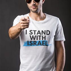 I Stand With Israel T-Shirt Herr