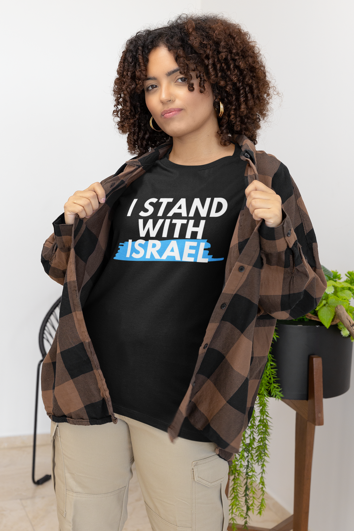 I Stand With Israel T-Shirt Women
