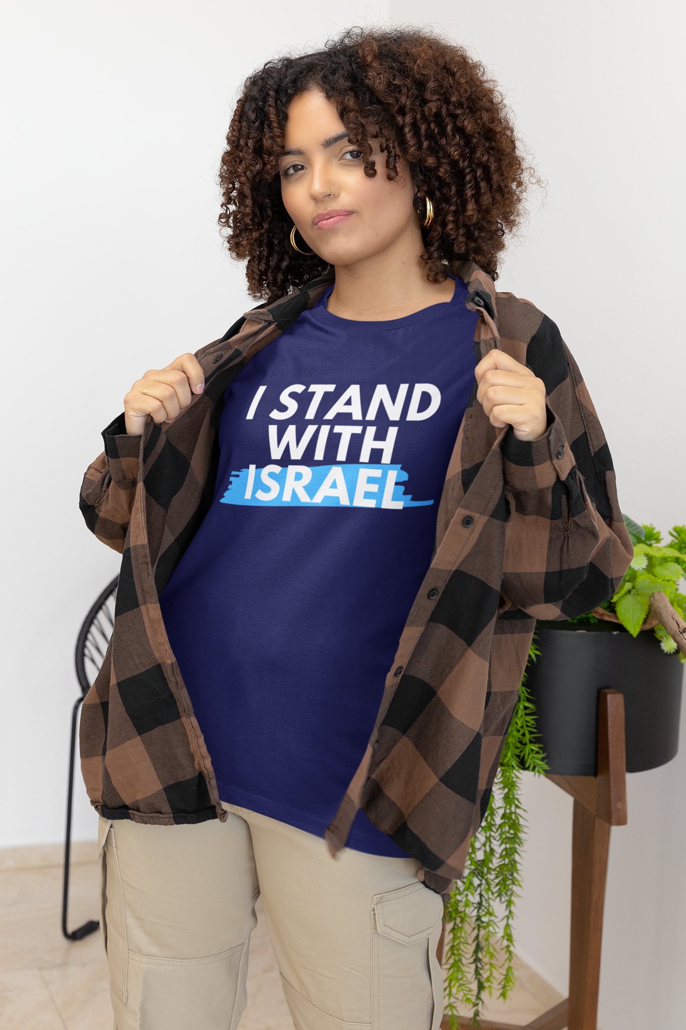 I Stand With Israel T-Shirt Women