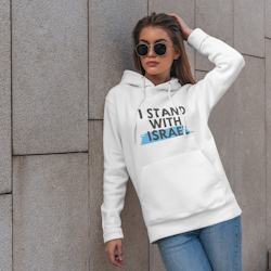 I Stand With Israel Hoodie Dam