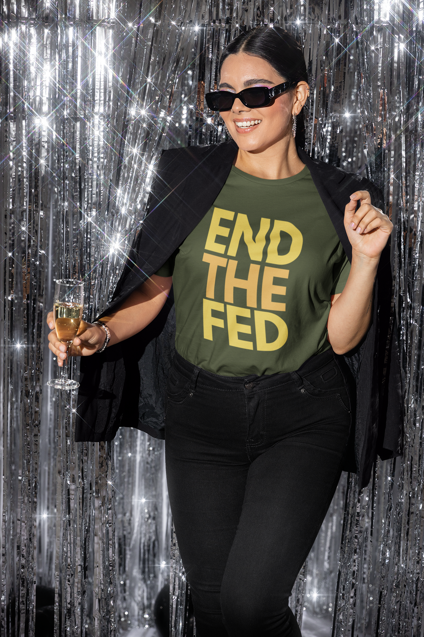 End The Fed T-Shirt  Dam