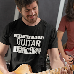 Just One More Guitar T-Shirt Herr