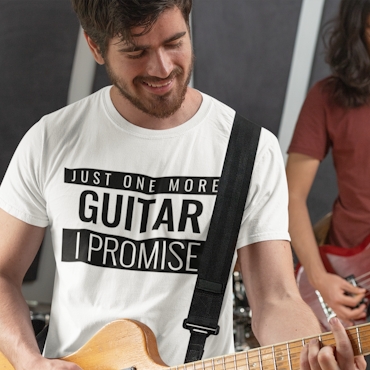 Just One More Guitar T-Shirt Herr