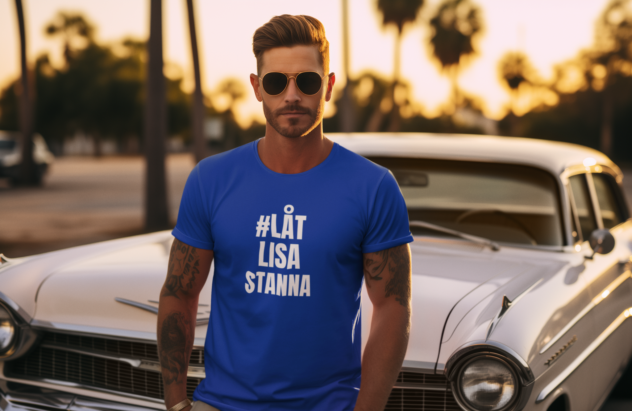 Låt Lisa Stanna T-Shirt Herr