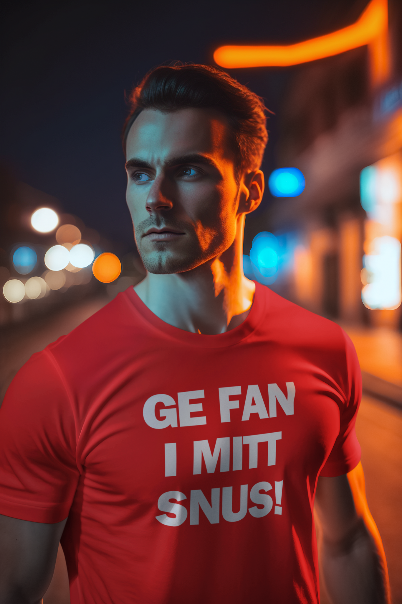 Ge Fan I Mitt Snus! T-Shirt Herr