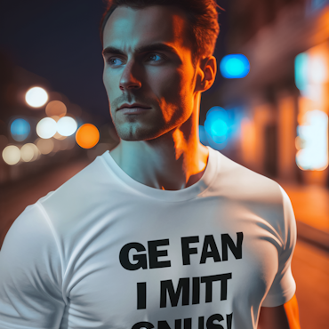 Ge Fan I Mitt Snus! T-Shirt Herr