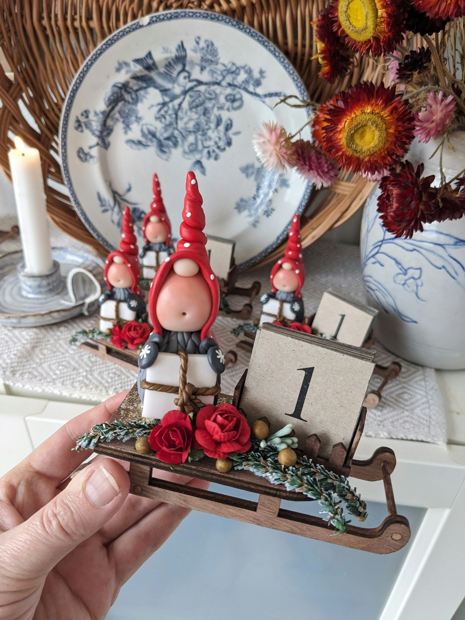 Julkalender: Nisse på släde