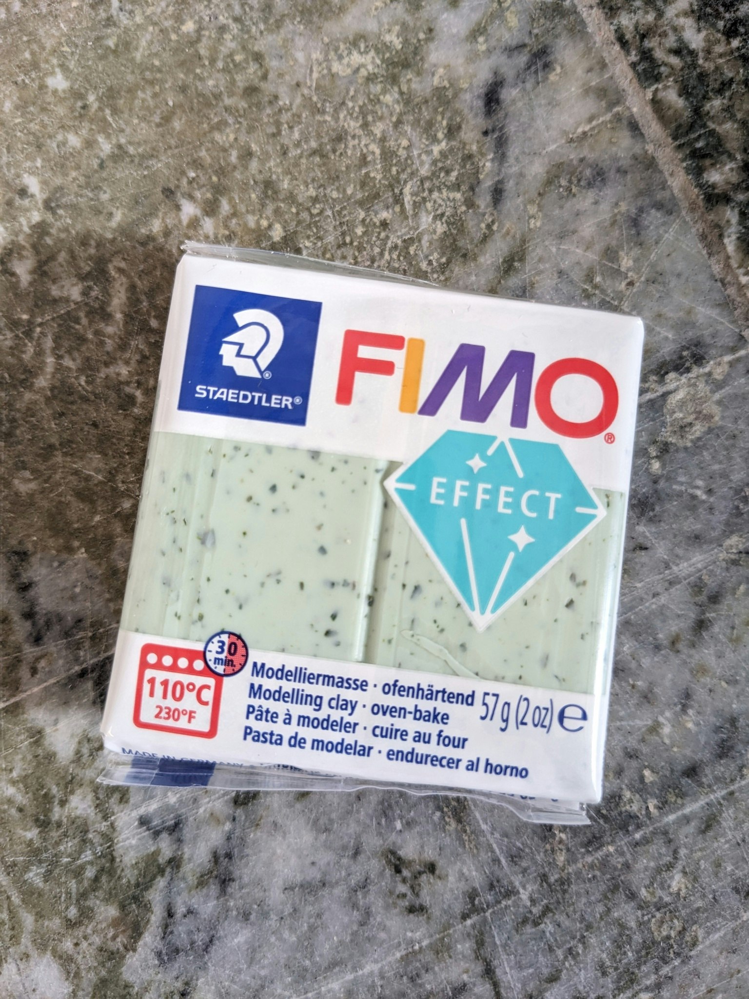 Fimo effect 57g (botanical spinat 570)