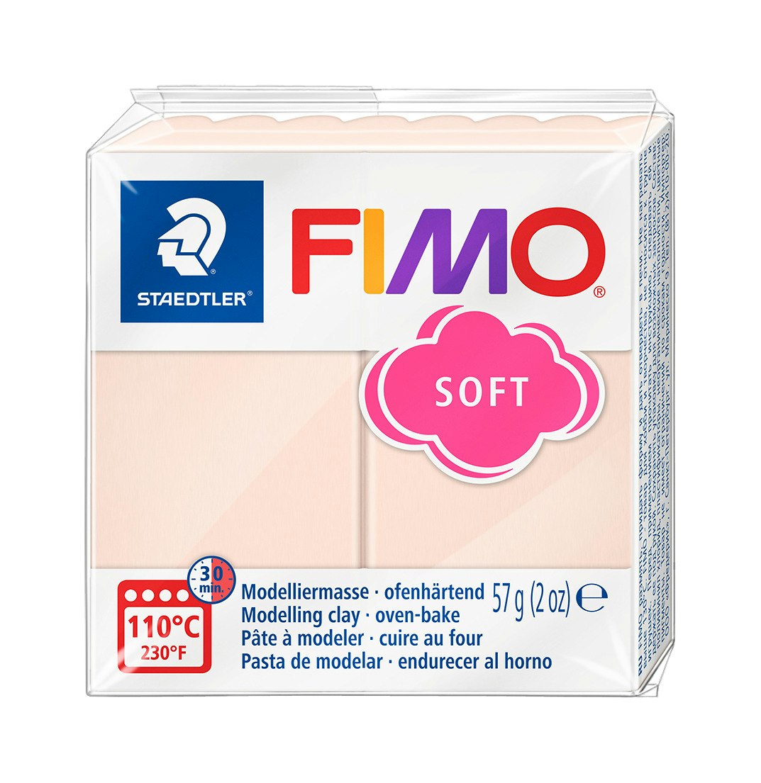 Fimo soft 57g (pale pink 43)