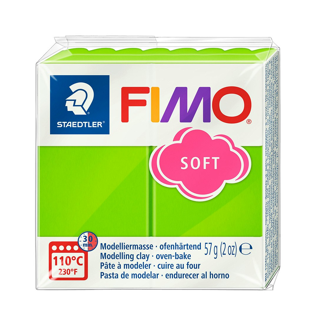 Fimo soft 57g (apple green 50)