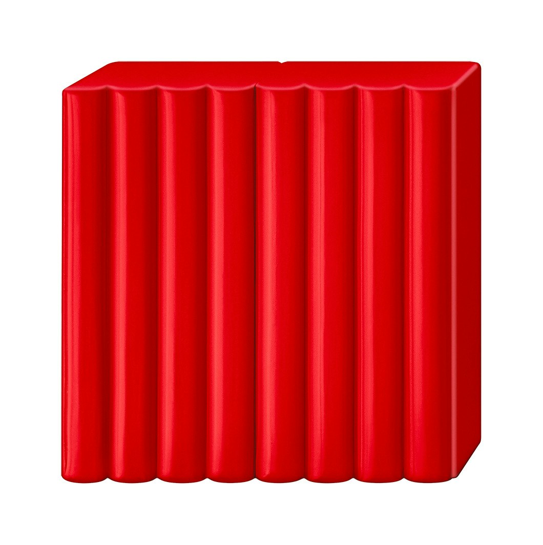 Fimo soft 57g (christmas red 2P)