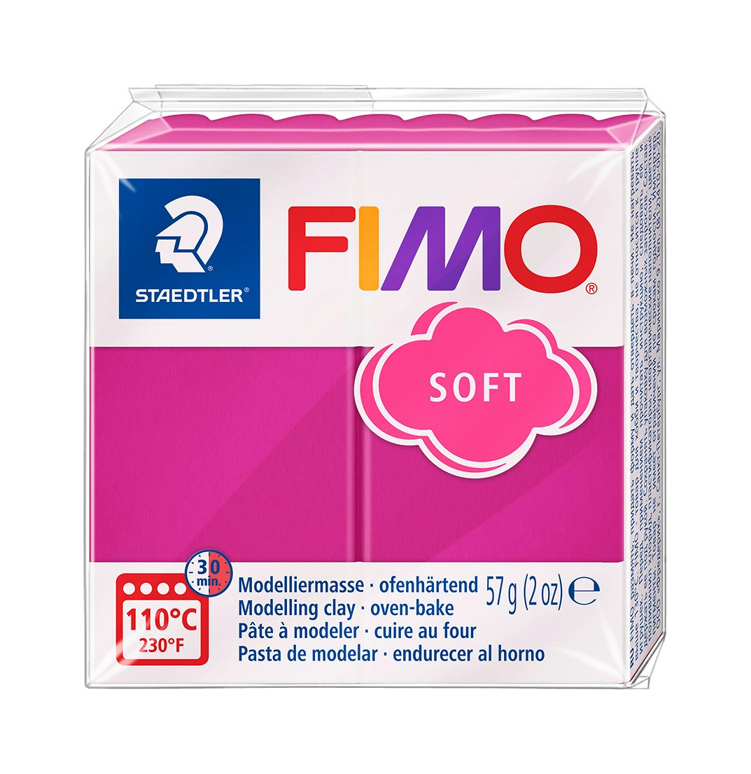 Fimo soft 57g (raspberry 22)