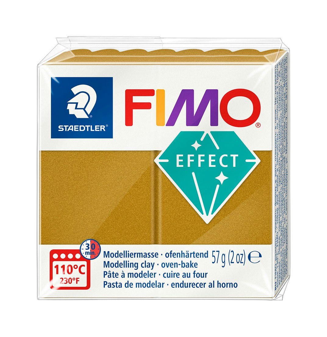 Fimo effect 57g (metallic gold 11)