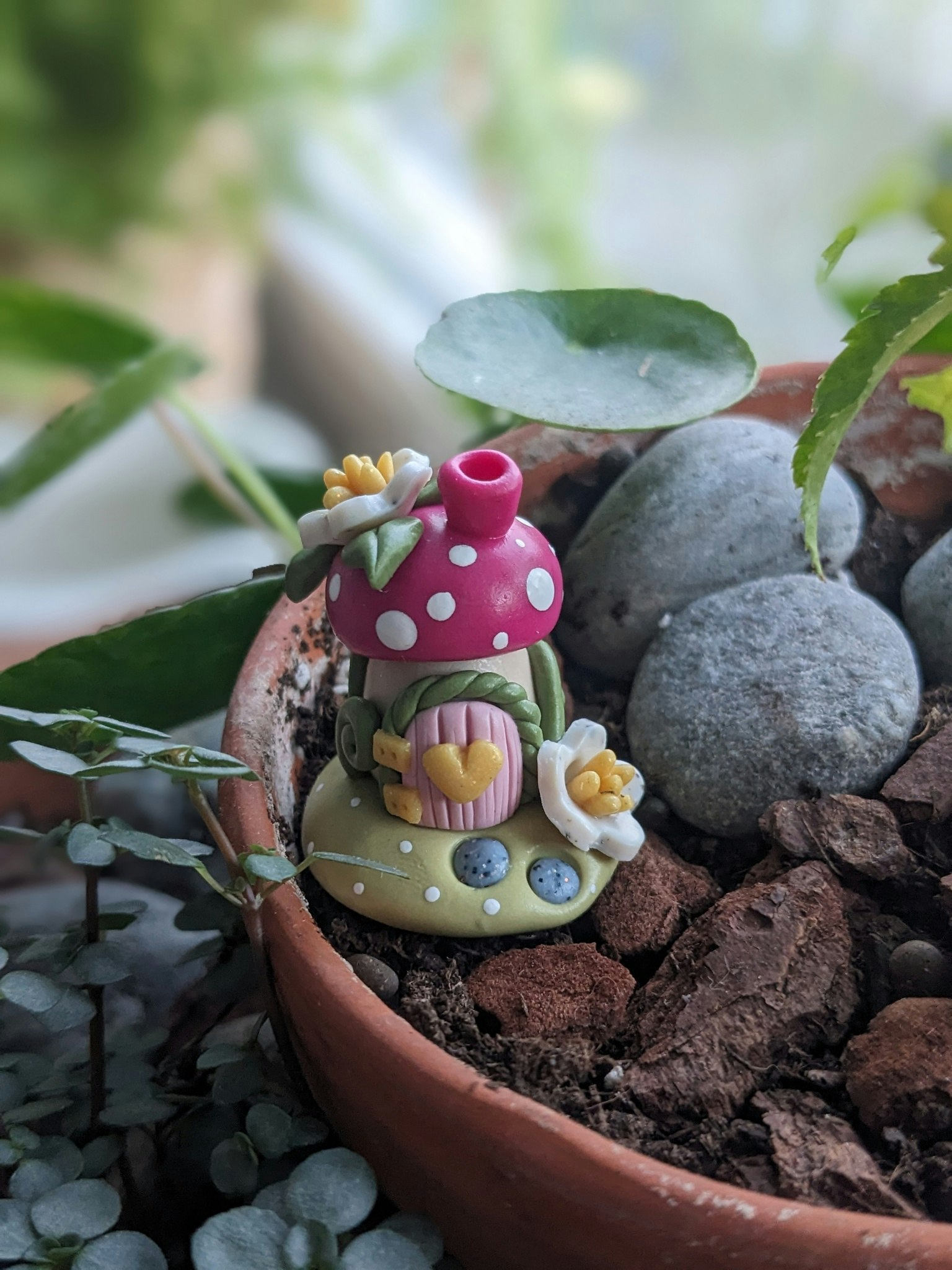 Fristående mini-svamphus