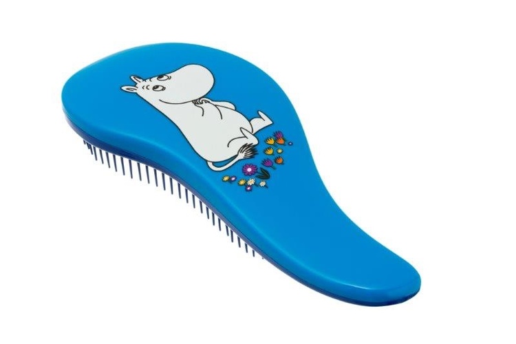 RICH Moomin Detangling Brush - Blue Mumintroll