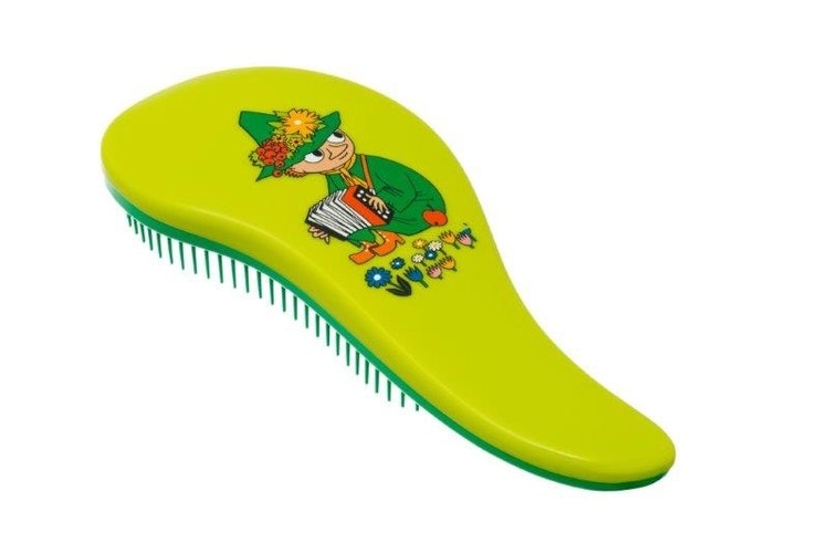 RICH Moomin Detangling Brush - Blue Mumintroll