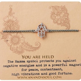 Armband "You are held" i Silver från Ananda Soul