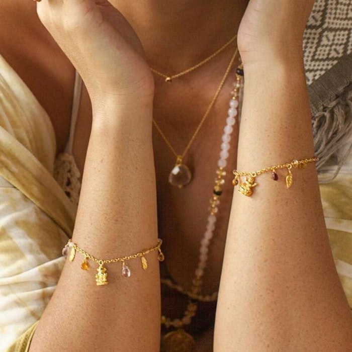 Armband "Hold my Hand" i Gold Vermeil från Ananda Soul